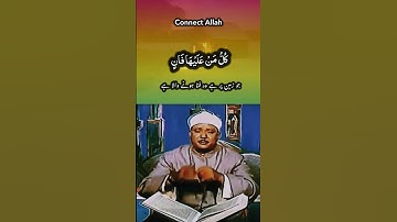 سورة الرحمن - آیت 27~24 - قاری عبدالباسط