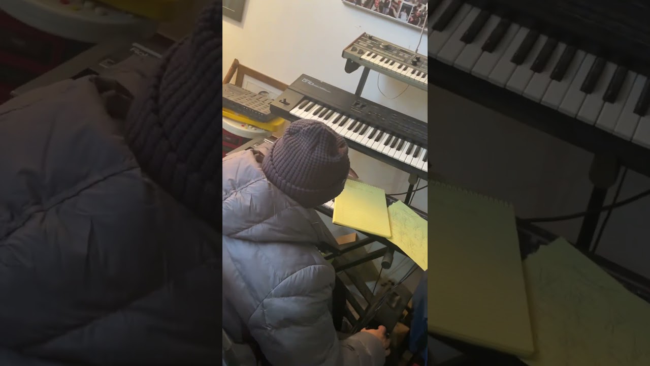 Kool Keith writing Heavyweights at Melonskin studios London 