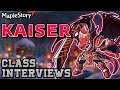 KAISER Class Interview w/ UDDERMINN | Ranking ALL Maplestory Classes