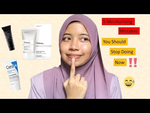 5 Moisturising Mistakes I Wish I Didnt Do!  @maisarahmahmud8639