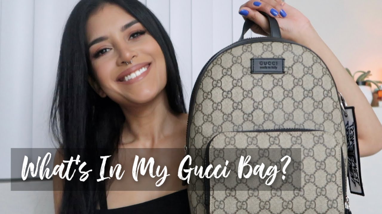Whats In My Gucci Bag? Jewels Eizabeth YouTube