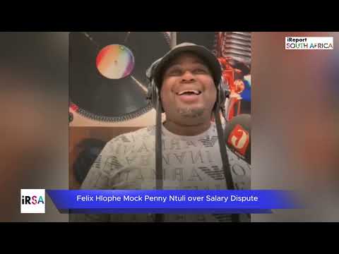 Controversy Erupts as Gagasi FM Presenters Felix Hlophe Mock Penny ntuli Over Salary Dispute