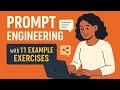 Prompt engineering with basic 11 example excercises live on chatgpt | prompt engineering part-1