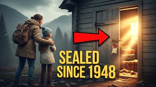Homeless Mom Inherited Grandfather’s Mountain Cabin Sealed Since 1948 — When She Opened It