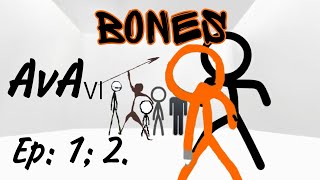 Bones-Alan Becker AvA VI Ep. 1 2 Под Песню Bones