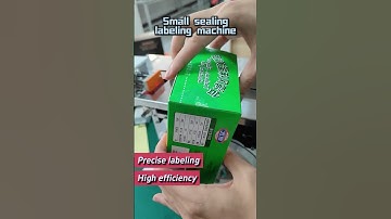 Small right corner labeling machine suitable various kinds of fields with efficiency 2500~3000pcs