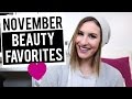 November Beauty FAVORITES 2015 | JamiePaigeBeauty