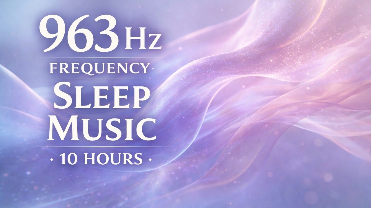 963 Hz-Sleep Meditation for Subconscious Rest 10 Hours