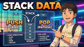 Stack Data Structure Explained: Core Operations & Use Cases