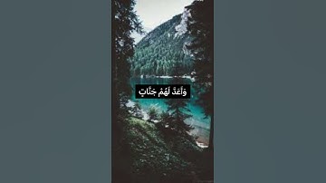رَضِيَ اللَّهُ عَنْهُمْ وَرَضُوا عَنْهُ❤️#اطمئنان #حسن_الظن_بالله #راحة_نفسية #سورة_التوبة