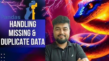#122 Python Tutorial for Beginners | PANDAS : Handling Missing Data, Duplicate Values | Hindi