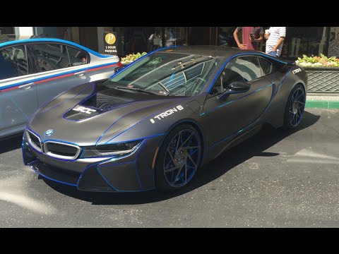 Tron Themed Bmw I8 You Tron Themed Bmw I8