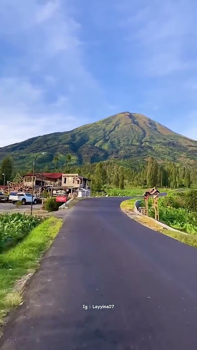 Jalan Terkeren di Temanggung Jawa Tengah | View Gunung Sindoro