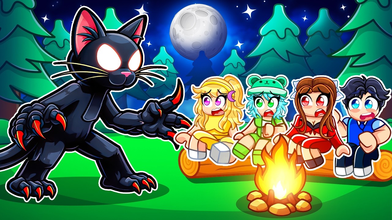 We Found The NEW CAT MONSTER In 99 Nights In The Forest Jungle Update! (Roblox)