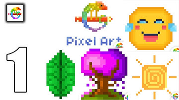Pixel Art - Gameplay Walkthrough Part 1 - (iOS, Android)