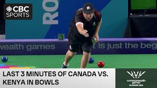 Watch the final throws by Ryan Bester as he DOMINATES in mens bowls win on Commonwealth Games Day 1