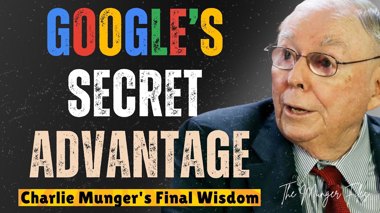 Charlie Munger: Why Google's Moat Is Wider Than You Think (Alphabet- GOOG Stock)