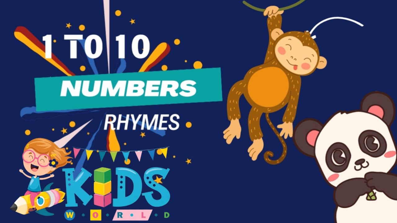 Numbers Song - NEW Short Version - kids of world-Nursery Rhymes - YouTube