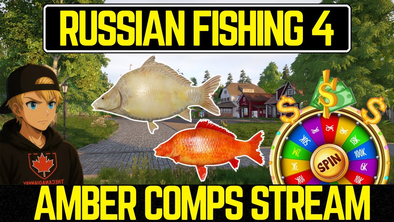 Russian Fishing 4 Chill Stream PART 30 - Amber Lake Comps