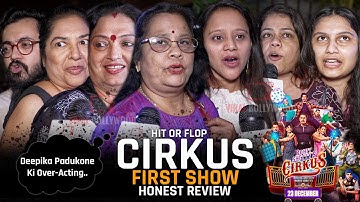 Cirkus Movie | FIRST SHOW | Public HONEST Review | Ranveer Singh, Deepika Padukone | Rohit Shetty