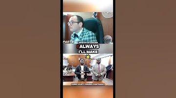 Shows up to court Judge Fleischer in a Gucci suit but locked up for unpaid fines!  Part 2