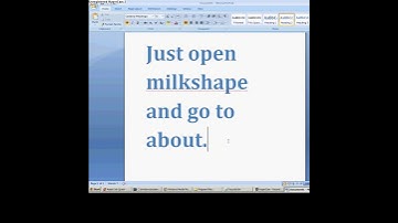 How to register milkshape