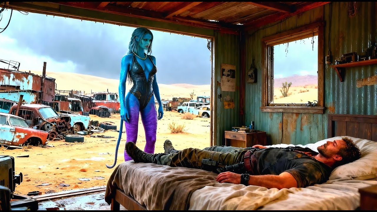 A Shy Human Hired a Giant Alien Woman as a Cook, One Week Later She Did Something to Him Terrifying.