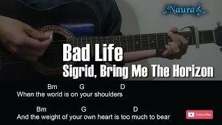 Download Lagu Sigrid, Bring Me The Horizon - Bad Life Guitar Chords Lyrics MP3 Download Lagu Sigrid, Bring Me The Horizon - Bad Life Guitar Chords Lyrics MP3