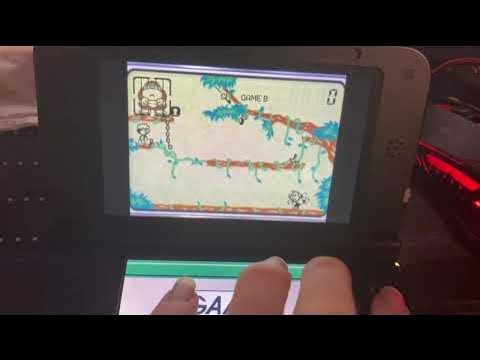 (Gameplay - 260) Donkey Kong Jr. (Nintendo DSIWare - 3) - Donkey Kong Jr. is a DSiWare game based on the Game & Watch LCD toy of the same name. In this game, you play as Jr., who must rescue his father, Donkey Kong, fr
