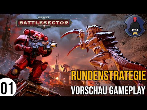 Warhammer 40,000: Battlesector | Vorschau Gameplay | 01 | Rearm & Resupply | Deutsch