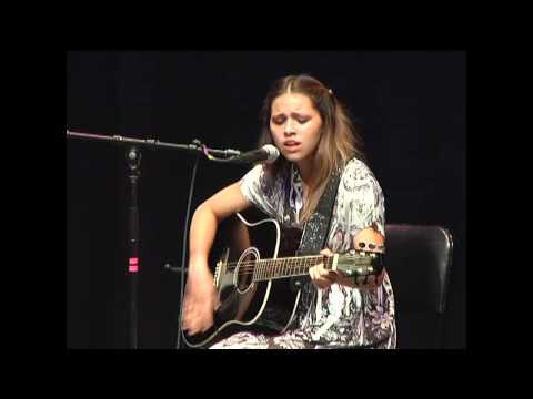 Hannah Lopez sings