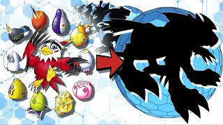 HAWKMON ARMOR EVOLUTIONS!