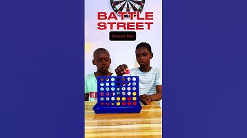 Connect Four on Battle Street #Connectfour #Game