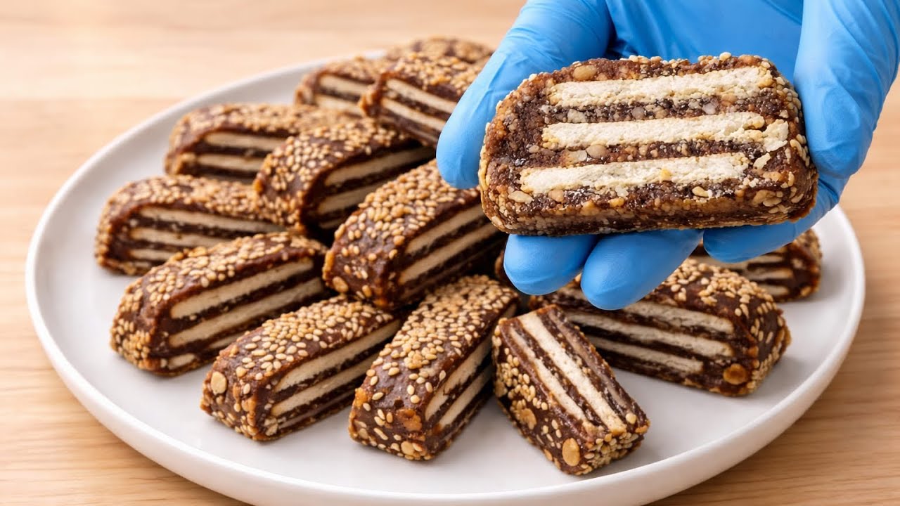 Gezonde Dadel & Noten Snack met Koekjes 🌰 | Vian's Keuken