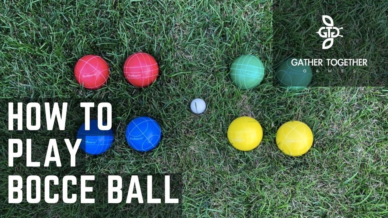 How To Play Bocce Ball (Backyard Rules) - YouTube