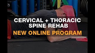 Cervical and Thoracic Spine Rehab - NEW Online Physio Program Released!