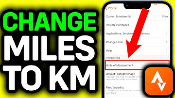 How To Change Miles To KM On Strava On Apple Watch 2025 - Full Guide