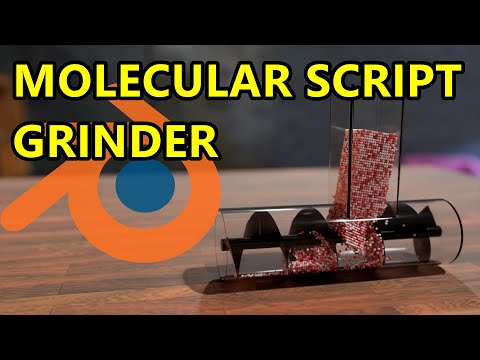 Molecular Script Grinder - Blender Physics