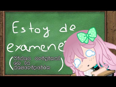 Estoy de exámenes📚✏️//meme-musical