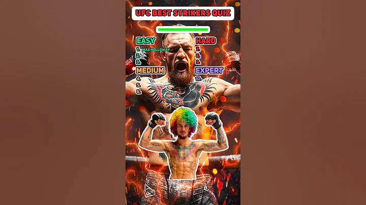 UFC Best Strikers Quiz! #quiz #sportsquiz #ufc