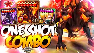CABRERA ONE SHOTS Enemies with ULTRA SPEED SIEQ x SHUMAR Combo - Summoners War
