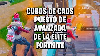 GUÍA MISIONES CUBOS DE CAOS PUESTO DE AVANZADA DE LA ÉLITE FORTNITE