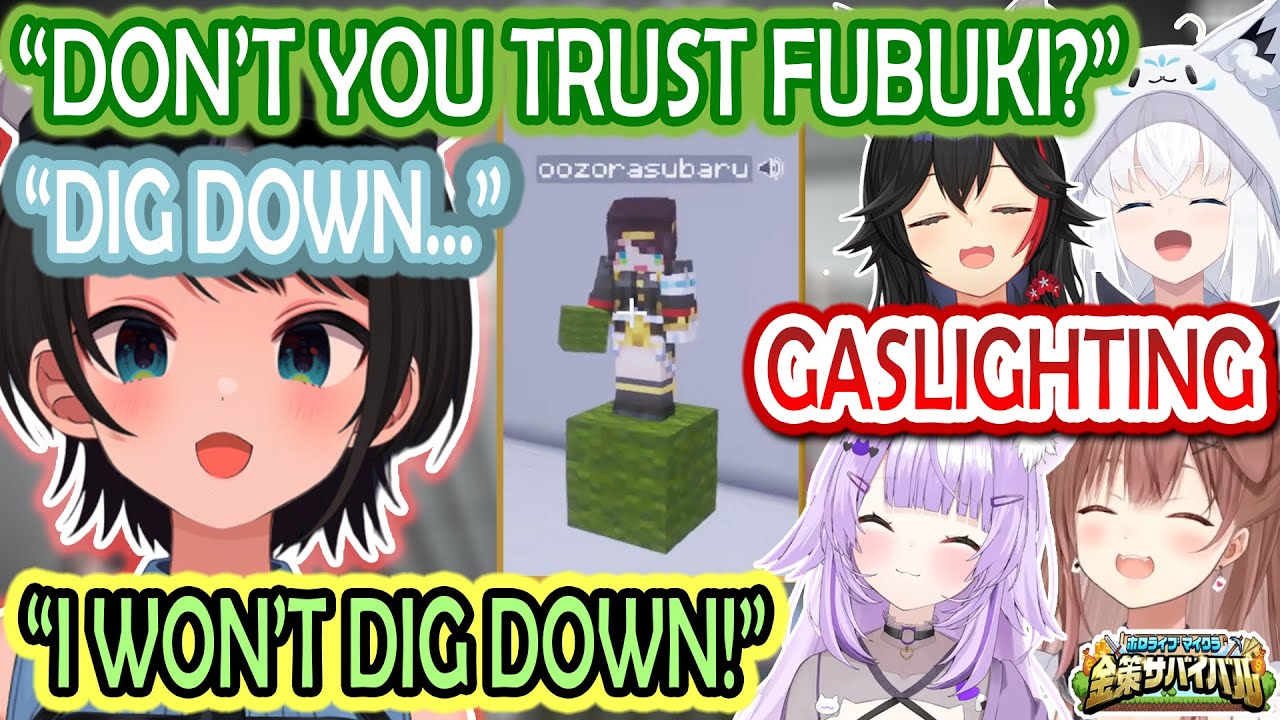 Subaru Gets Bullied into Digging Her Own Grave by Hololive GAMERS