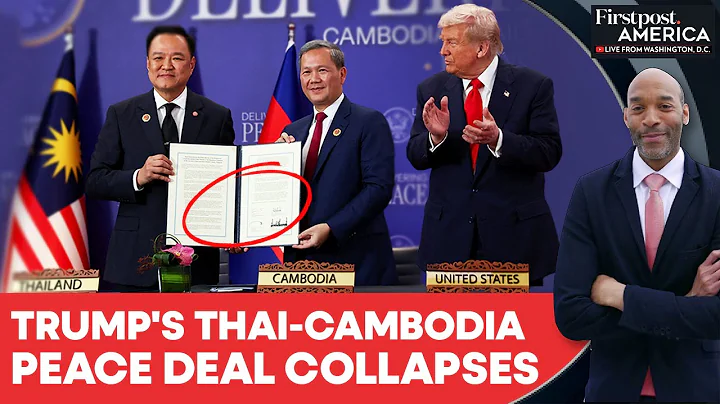Thailand Suspends Peace Deal with Cambodia After Border Landmine Explosion | Firstpost America |N18G