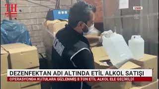 Dezenfektan Adi Altinda Eti̇l Alkol Satişi