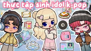 Bơ Trở Thành THỰC TẬP SINH IDOL K-POP 🎙️🎧✨| Casting, Debu...