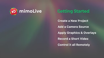mimoLive Getting Started