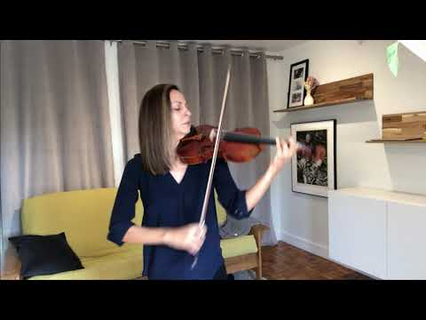 A special concert by our own violinist Andréa Tyniec