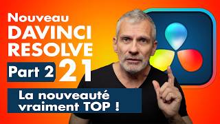 DAVINCI RESOLVE 21 Nouveautés Taches d'arrière-plan  !