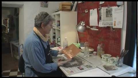 6 Mariann Johansen-Ellis Basic Aquatint Etching (part 6 of 7)